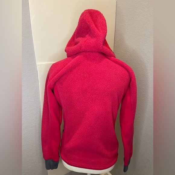 Columbia Full Zip Hooded Jacket Youth Size Large Hot Pink - Picture 6 of 16